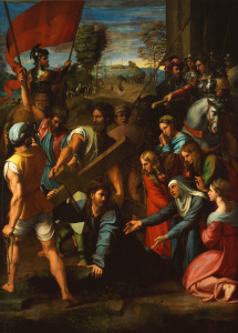 Bild-Nr: 30004730 Raphael/Christ carrying the Cross/c.1516 Erstellt von: Raffaello Santi (Raffael)