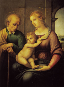 Bild-Nr: 30004752 Raphael / Holy Family w.beardless Joseph Erstellt von: Raffaello Santi (Raffael)