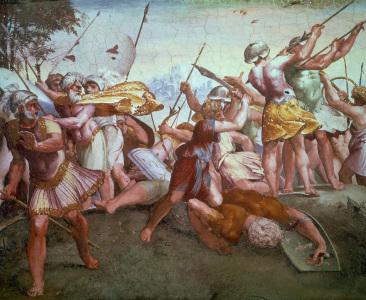 Bild-Nr: 30004756 Raphael / David and Goliath / c.1515 Erstellt von: Raffaello Santi (Raffael)