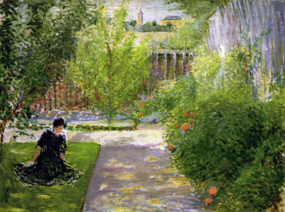 Bild-Nr: 30005116 Macke / Sunny garden / 1908 Erstellt von: Macke, August