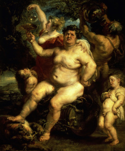 Bild-Nr: 30005132 P.P.Rubens / Bacchus / Ptg./ c.1638/40 Erstellt von: Rubens, Peter Paul