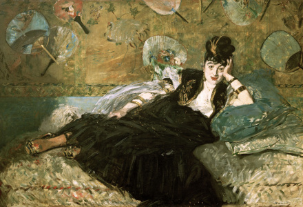 Bild-Nr: 30005454 E.Manet, Woman with a Fan Erstellt von: Manet, Edouard