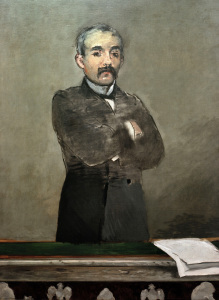 Bild-Nr: 30005470 Georges Clemenceau / Painting by Manet Erstellt von: Manet, Edouard
