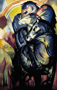 Bild-Nr: 30005848 Franz Marc / The tower of blue horses Erstellt von: Marc, Franz