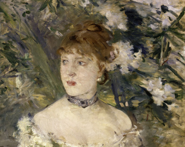 Bild-Nr: 30006010 Morisot / Young lady in ballgown / 1879 Erstellt von: Morisot, Berthe