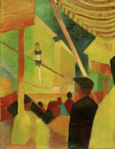 Bild-Nr: 30006126 August Macke, Seiltänzerin Erstellt von: Macke, August