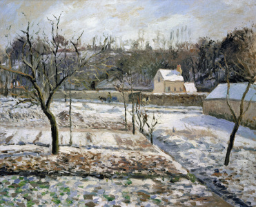 Bild-Nr: 30006284 Camille Pissarro / L'Hermitage, Pontoise Erstellt von: Pissarro, Camille