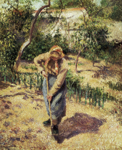 Bild-Nr: 30006318 Paysanne...potager / Pissarro Erstellt von: Pissarro, Camille