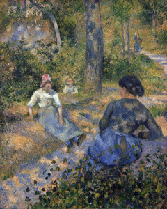 Bild-Nr: 30006350 C.Pissarro, Bäuerinnen bei der Rast Erstellt von: Pissarro, Camille