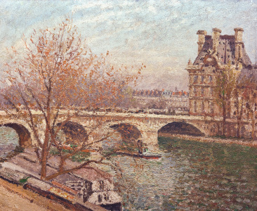 Bild-Nr: 30006386 C.Pissarro, Pont Royal a.Pavillon de Fl. Erstellt von: Pissarro, Camille