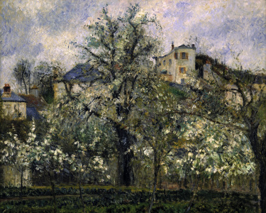 Bild-Nr: 30006426 Camille Pissarro / Potager et arbres ... Erstellt von: Pissarro, Camille