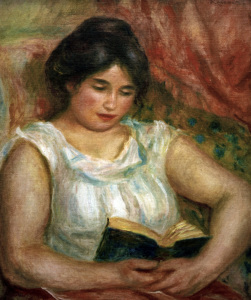 Bild-Nr: 30006600 A.Renoir, Gabrielle bei der Lektüre Erstellt von: Renoir, Pierre-Auguste