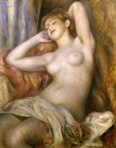 Bild-Nr: 30006616 Renoir / Sleeping woman / 1897 Erstellt von: Renoir, Pierre-Auguste