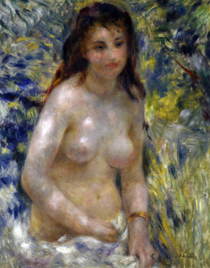 Bild-Nr: 30006656 Renoir/ Torse de femme au soleil /c.1876 Erstellt von: Renoir, Pierre-Auguste