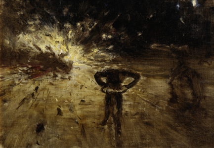 Bild-Nr: 30006812 Attentat auf W. von Plehwe 1904 / Repin Erstellt von: Repin, Ilja Jefimowitsch