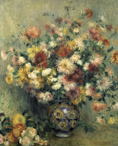 Bild-Nr: 30006858 Renoir / Les dahlias / Undated Erstellt von: Renoir, Pierre-Auguste
