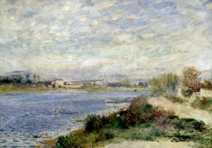 Bild-Nr: 30006866 Renoir / The Seine at Argenteuil /c.1873 Erstellt von: Renoir, Pierre-Auguste