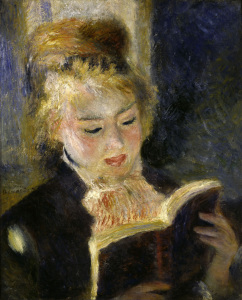 Bild-Nr: 30007010 Reading Girl / Renoir / 1874/76 Erstellt von: Renoir, Pierre-Auguste
