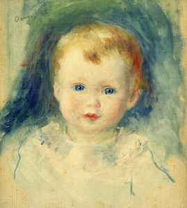 Bild-Nr: 30007110 A.Renoir, Kinderbildnis Erstellt von: Renoir, Pierre-Auguste