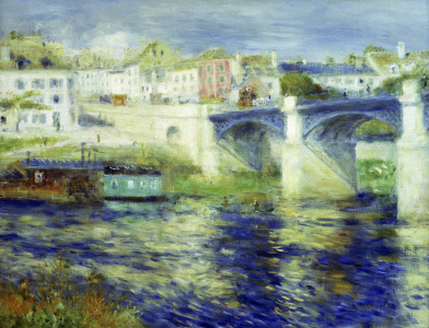 Bild-Nr: 30007120 Renoir / Bridge of Chatou / 1875 Erstellt von: Renoir, Pierre-Auguste