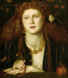 Bild-Nr: 30007176 D.G.Rossetti / Bocca Bacciata / 1859 Erstellt von: Rossetti, Dante Gabriel