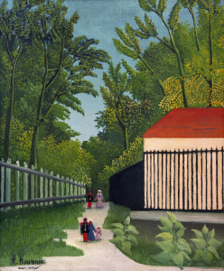 Bild-Nr: 30007218 H.Rousseau /Promenade Montsouris Park Erstellt von: Rousseau, Henri Julien Felix