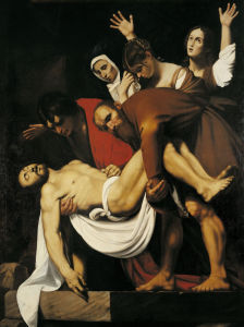 Bild-Nr: 30007356 Caravaggio Copy /Entombment of Christ Erstellt von: Buonarroti, Michelangelo (Michelangelo di Lodovico Buonarroti Simoni)