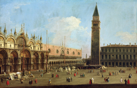 Bild-Nr: 30007375 Venedig, Markusplatz / Gem.v.Canaletto Erstellt von: Canal, Giovanni Antonio & Bellotto, Bernardo