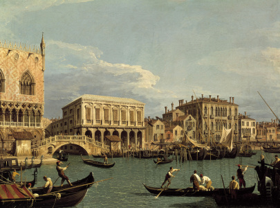 Bild-Nr: 30007405 Canaletto / Palaces of Doge & Justice Erstellt von: Canal, Giovanni Antonio & Bellotto, Bernardo