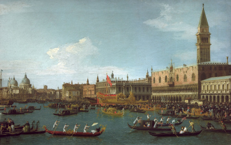 Bild-Nr: 30007411 Venice / Il Bucintoro / Canaletto Erstellt von: Canal, Giovanni Antonio & Bellotto, Bernardo