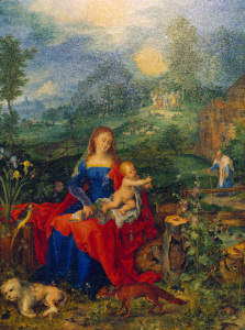 Bild-Nr: 30007753 Mary with many animals / Brueghel / 1604 Erstellt von: Jan Brueghel der Ältere