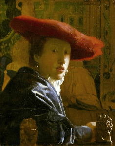 Bild-Nr: 30007943 Vermeer / Girl with red hat / c.1665 Erstellt von: Jan Vermeer van Delft