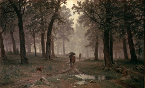 Bild-Nr: 30007983 Shishkin / Rain in Oak Forest / 1891 Erstellt von: Schischkin, Iwan Iwanowitsch