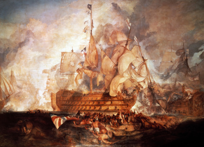 Bild-Nr: 30008083 Battle of Trafalgar / Turner Erstellt von: Turner, Joseph Mallord William