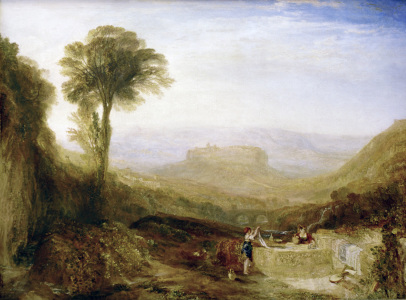 Bild-Nr: 30008089 W.Turner, Ansicht von Orvieto Erstellt von: Turner, Joseph Mallord William