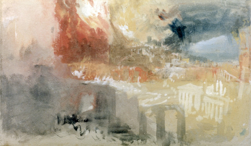 Bild-Nr: 30008149 W.Turner / The Burning of Rome Erstellt von: Turner, Joseph Mallord William