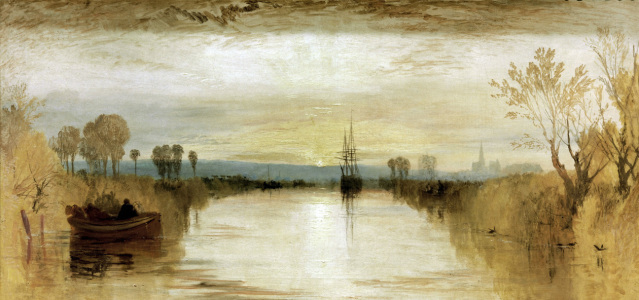 Bild-Nr: 30008177 W.Turner, Chichester Canal / 1828 Erstellt von: Turner, Joseph Mallord William