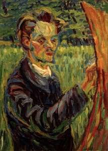 Bild-Nr: 30008423 Erich Heckel / Gem. von E.L.Kirchner Erstellt von: Ernst Ludwig Kirchner