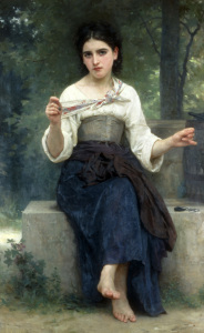 Bild-Nr: 30008723 W.Bouguereau, Réflexions, 1893. Erstellt von: Bouguereau, William Adolphe