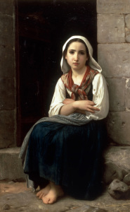 Bild-Nr: 30008725 W.Bouguereau, Yvonette, 1867 Erstellt von: Bouguereau, William Adolphe