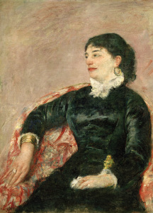 Bild-Nr: 30008785 M.Cassatt, Portrait of an Italian Lady Erstellt von: Cassatt, Mary