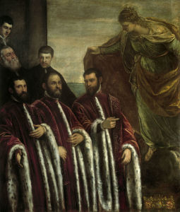 Bild-Nr: 30009527 Tintoretto / Treasurers & St.Justina Erstellt von: Tintoretto, Jacopo