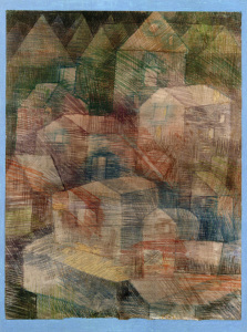 Bild-Nr: 30009790 P.Klee, Last Village in Ph.-Valley Erstellt von: Klee, Paul