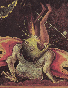 Bild-Nr: 31000097 The Last Judgement, detail of a man being eaten by a monster, c.1504 Erstellt von: Bosch, Hieronymus