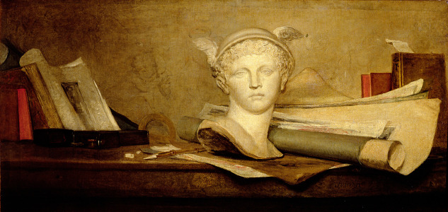 Bild-Nr: 31000187 Still Life with Attributes of the Arts, 1765-66 Erstellt von: Chardin, Jean Siméon