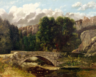 Bild-Nr: 31000315 The Pont de Fleurie, Switzerland, 1873 Erstellt von: Courbet, Gustave