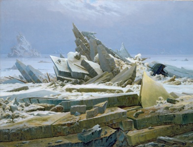 Bild-Nr: 31000425 The Polar Sea, 1824 Erstellt von: Friedrich, Caspar David