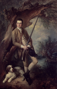 Bild-Nr: 31000450 William Poyntz of Midgham and his Dog Amber Erstellt von: Gainsborough, Thomas