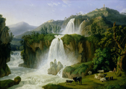 Bild-Nr: 31000619 The Waterfall at Tivoli, 1785 Erstellt von: Hackert, Philipp