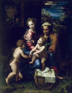 Bild-Nr: 31000996 The Holy Family c.1518 Erstellt von: Raffaello Santi (Raffael)